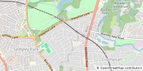 Map of Manchester