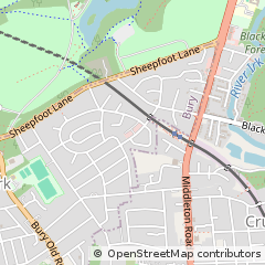 Map of Manchester