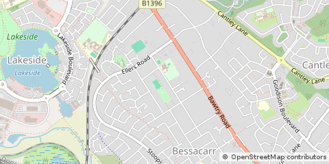 Map of Doncaster
