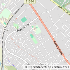 Map of Doncaster