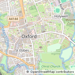Map of Oxford