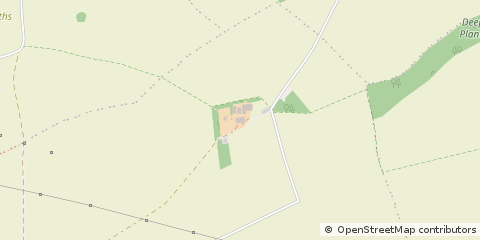 Map of North Newbald, Near York,