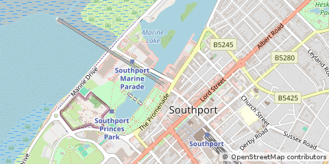Map of Merseyside
