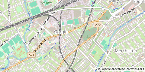 Map of Edinburgh