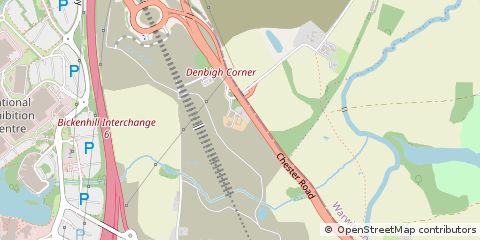 Map of Meriden, Coventry