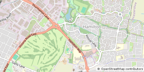 Map of Leicester