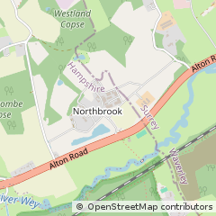 Map of Farnham, Surrey