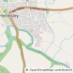 Map of Helmsley, North Yorkshire
