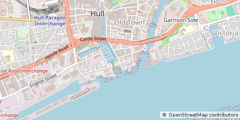 Map of Hull