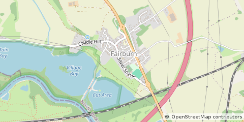 Map of Knottingley, West Yorkshire