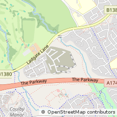 Map of Middlesbrough