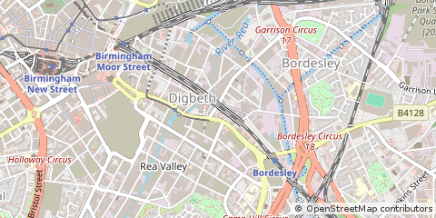 Map of Birmingham