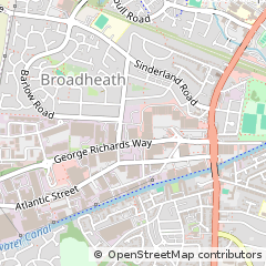 Map of Altrincham