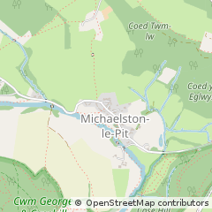 Map of Dinas Powys
