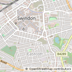Map of Swindon