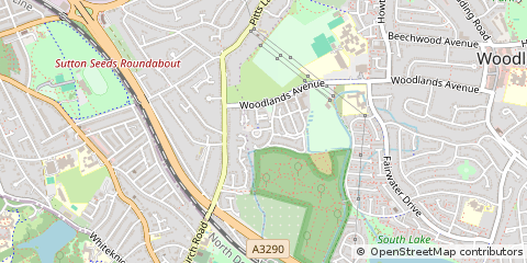 Map of Reading