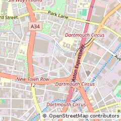 Map of Birmingham