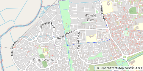 Map of Hull, East Yorkshire