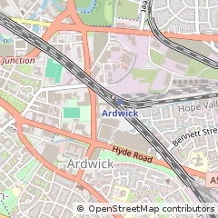 Map of Manchester