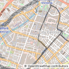 Map of Manchester