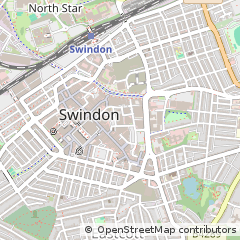 Map of Swindon, Wiltshire