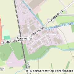 Map of Wolverhmapton, West Midlands