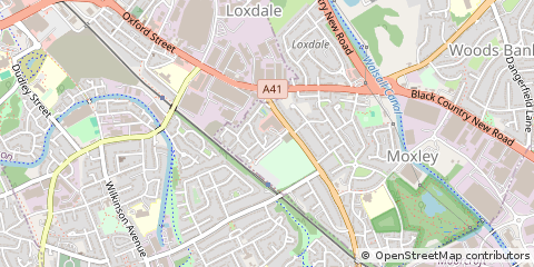Map of Bilston