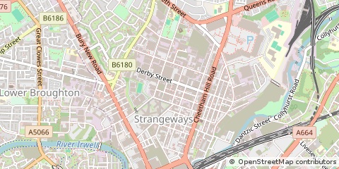 Map of Manchester