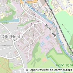 Map of Colchester, Essex