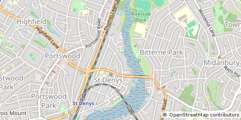 Map of Southampton
