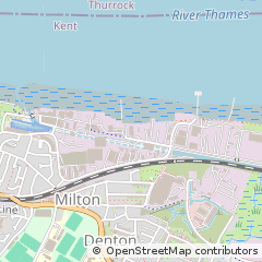 Map of Gravesend