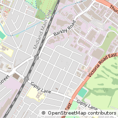 Map of Leicester