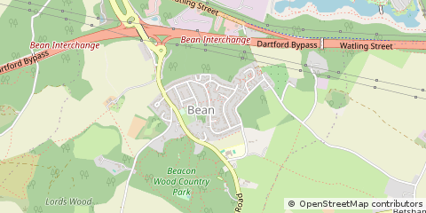 Map of Dartford