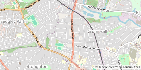 Map of Manchester