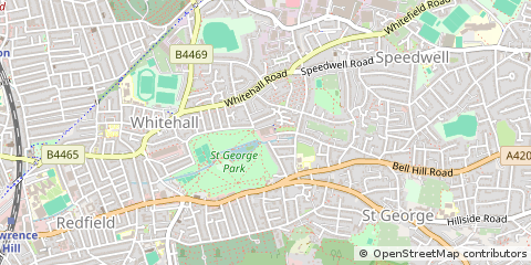 Map of Bristol