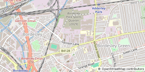 Map of Birmingham