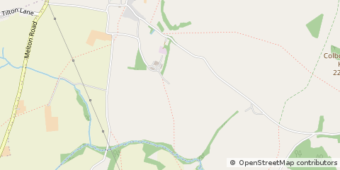 Map of Leicester, LE7 9DE