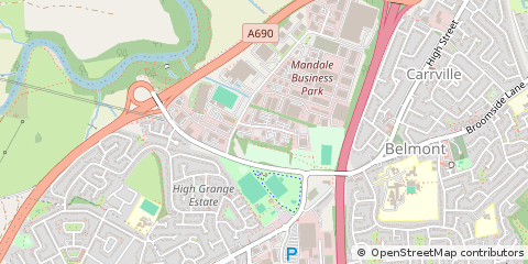 Map of Durham