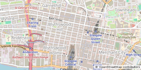 Map of Glasgow