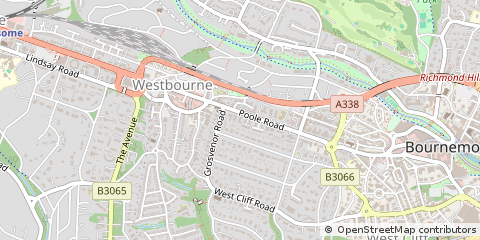 Map of Bournemouth