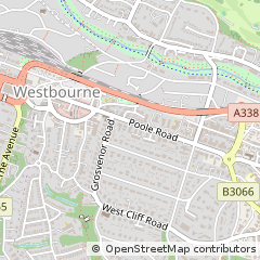Map of Bournemouth