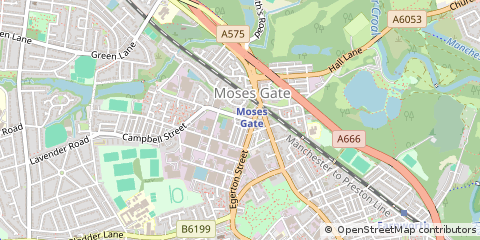 Map of Bolton