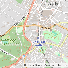 Map of Tunbridge Wells