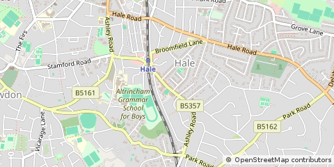 Map of Altrincham