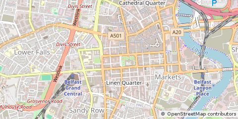 Map of Belfast