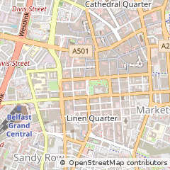 Map of Belfast