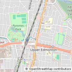Map of Edmonton, London