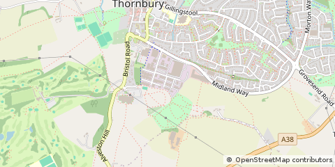 Map of Thornbury