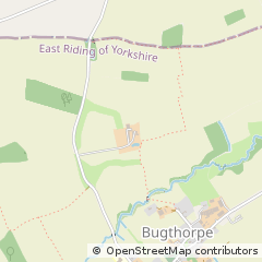 Map of Bugthorpe, North Yorkshire