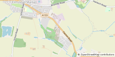 Map of Colchester, Essex